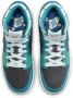 Jordan 1 Mid Unisex Schoenen Grijs Maat: 38 Textil Leer Foot Locker - Thumbnail 4