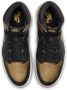 Jordan Aj1 Retro High Og Heren Schoenen Zwart Maat: 40.5 Leer Foot Locker - Thumbnail 4