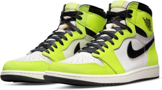 Jordan Air 1 Retro High OG Schoenen Geel