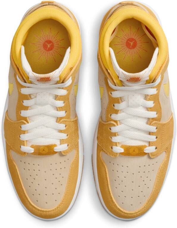 Jordan Air 1 Zoom CMFT 2 Damesschoenen Geel