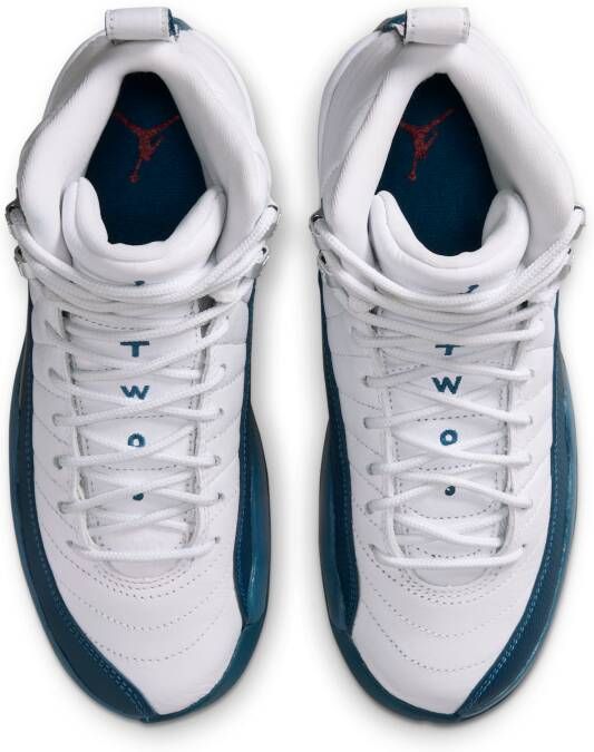Jordan Air  12 Retro 'French Blue' kinderschoenen Wit