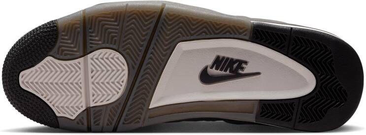 Jordan Air  4 Retro 'Cave Stone and Black' herenschoenen Grijs