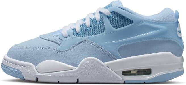 Jordan 4 Rm Unisex Schoenen Blauw Maat: 35.5 Mesh Synthetisch Foot Locker