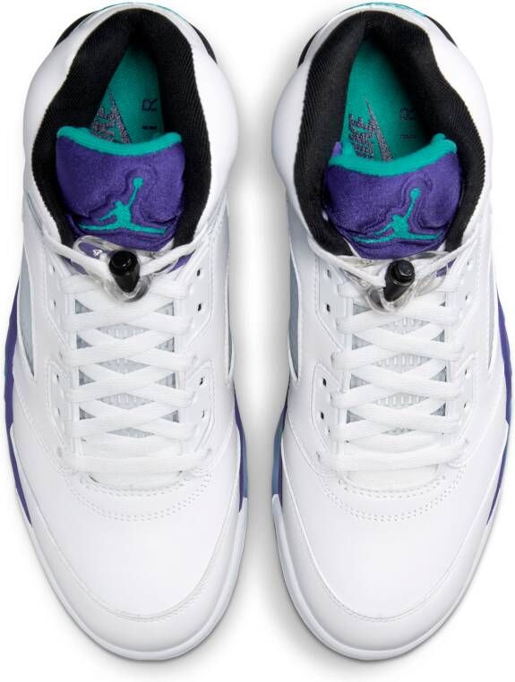 Jordan Air  5 Retro 'Grape' herenschoenen Wit