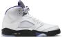 Jordan Air 5 Retro White Dark Concord Black Schoenmaat 47 1 2 Sneakers DD0587 141 - Thumbnail 5