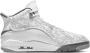 Jordan AIR Dub Zero Heren Basketbalschoenen Schoenen Sneakers Wit 311046 - Thumbnail 4