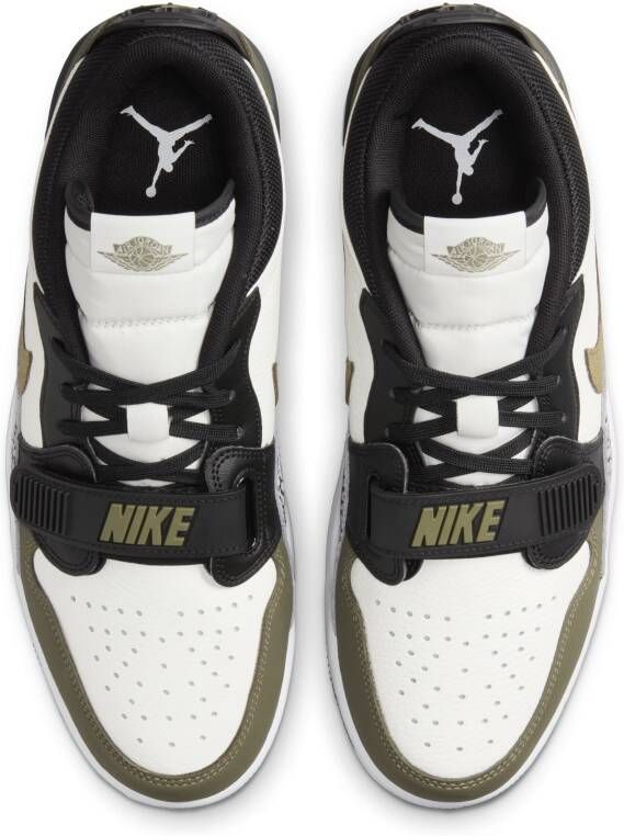 Jordan Legacy 312 Heren Schoenen Wit Maat: 42.5 Textil Leer Foot Locker - Foto 4