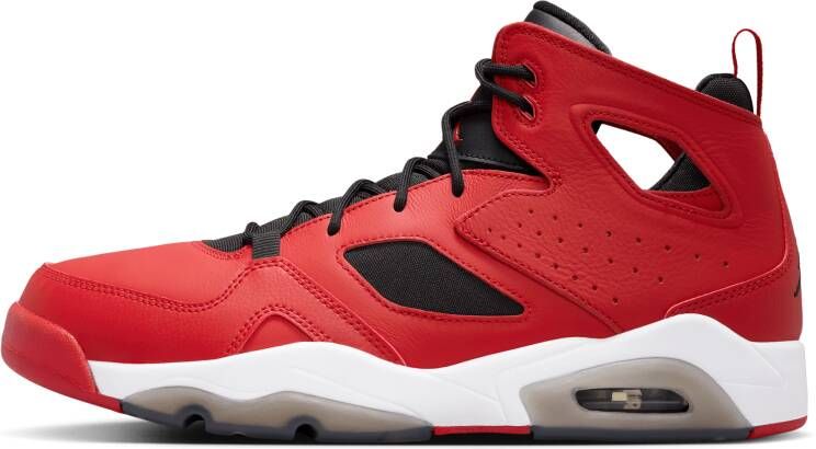 Jordan Flight Heren Schoenen Rood Maat: 42.5 Mesh Synthetisch Foot Locker