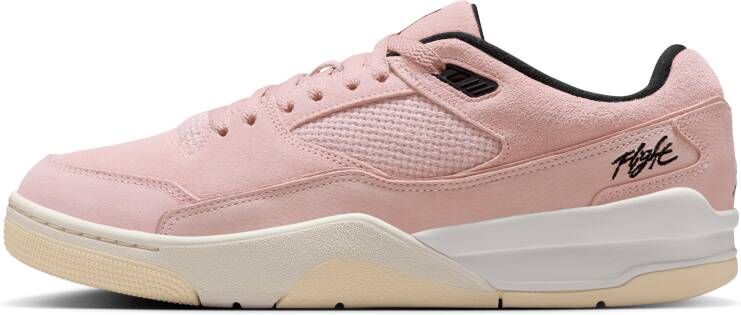 Jordan Flight Heren Schoenen Roze Maat: 45.5 Leer Foot Locker