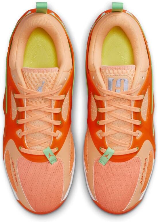 Jordan Heir Heren Schoenen Oranje Maat: 42.5 Leer Foot Locker - Foto 4