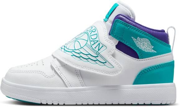 Jordan Sky 1 Unisex Schoenen Wit Maat: 33.5 Leer Foot Locker