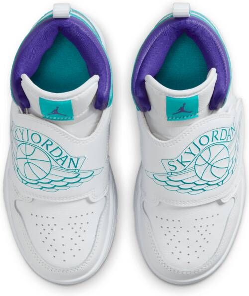 Jordan Sky 1 Kleuterschoen Wit