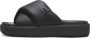 Jordan Wmns Sophia Slide Off Noir Black-Fire Red - Thumbnail 3