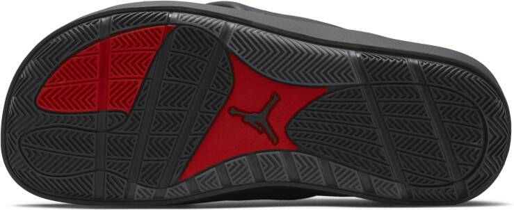 Jordan Wmns Sophia Slide Off Noir Black-Fire Red - Foto 4