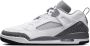 Jordan Spizike Low Heren Schoenen Wit Maat: 42.5 Leer Foot Locker - Thumbnail 3