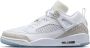 Jordan Spizike Low Heren Schoenen Grijs Maat: 42.5 Leer Foot Locker - Thumbnail 1