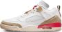 Jordan Spizike Heren Schoenen Wit Maat: 40.5 Leer Foot Locker - Thumbnail 1