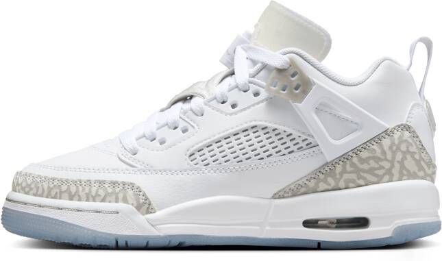 Jordan Spizike Low Unisex Schoenen Wit Maat: 36.5 Leer Foot Locker