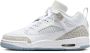 Jordan Spizike Low Unisex Schoenen Wit Maat: 35.5 Leer Foot Locker - Thumbnail 1