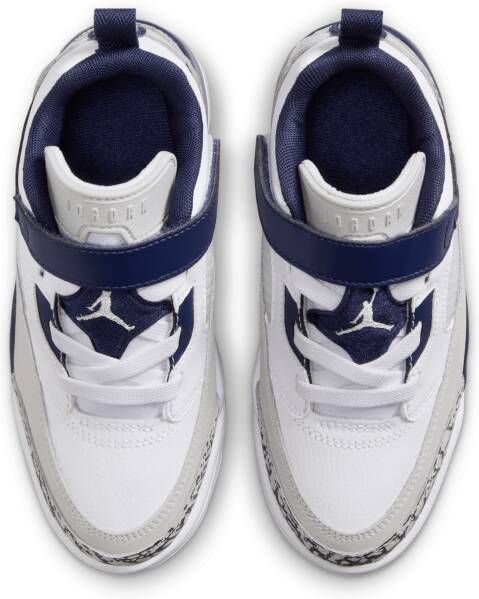 Jordan Spizike Low kleuterschoenen Wit
