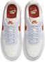 Nike Air Force Dames Schoenen Grijs Maat: 40.5 Leer Foot Locker - Thumbnail 4