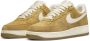 Nike Wmns Air Force 1 '07 Sneakers Schoenen sanded gold sail-weath grass maat: 37.5 beschikbare maaten:36.5 37.5 36 38.5 - Thumbnail 10