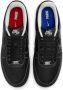 Nike Air Force Heren Schoenen Zwart Maat: 42.5 Leer Foot Locker - Thumbnail 5
