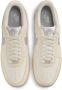 Nike Air Force Heren Schoenen Beige Maat: 40 Leer Foot Locker - Thumbnail 7