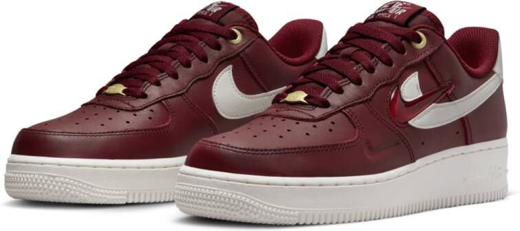 Nike Air Force 1 '07 Premium Damesschoenen Rood