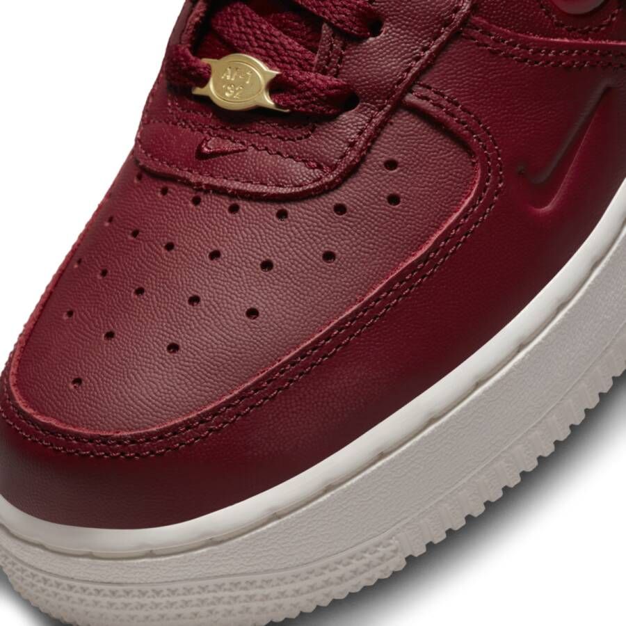 Nike Air Force 1 '07 Premium Damesschoenen Rood