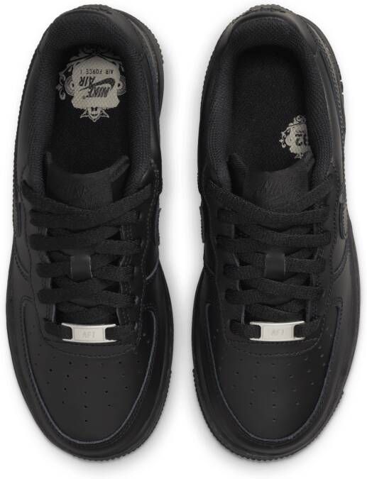 Nike Air Force 1 LE kinderschoenen Zwart