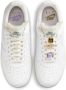 Nike Air Force Dames Schoenen Wit Maat: 36.5 Leer Textil Foot Locker - Thumbnail 14