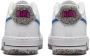 Nike AIR FORCE 1 LV8 Sneakers Wit Blauw - Thumbnail 6