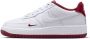 Nike Air Force Unisex Schoenen Wit Maat: 35.5 Mesh Synthetisch Foot Locker - Thumbnail 3