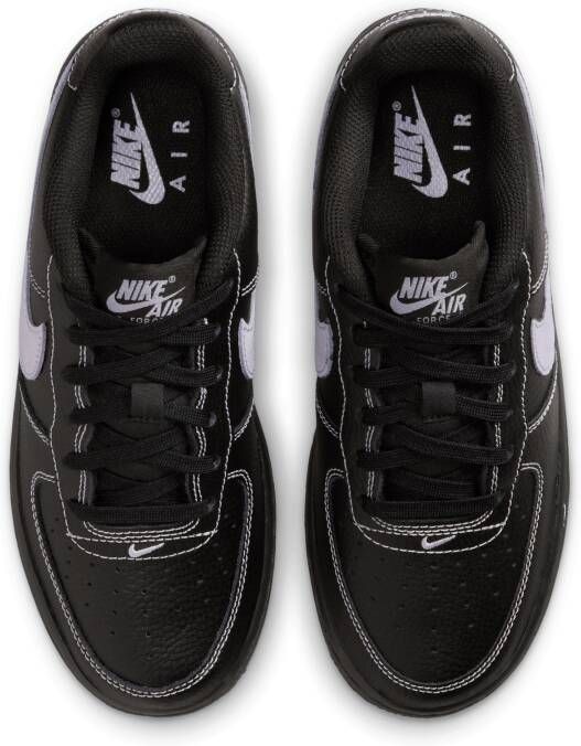 Nike Air Force 1 LV8 kinderschoenen Zwart