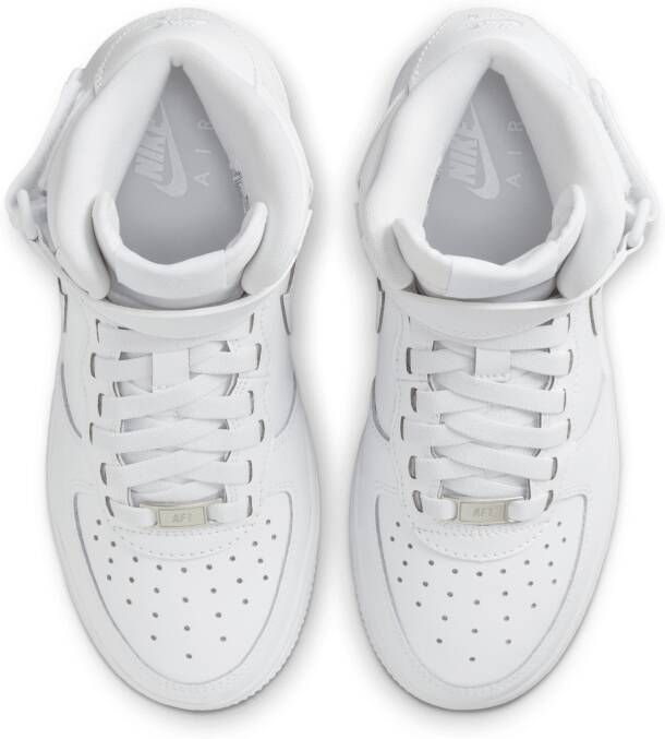 Nike Air Force 1 Mid EasyOn kinderschoenen Wit