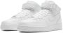 Nike Air Force 1 Mid '07 Men's Shoe White White- Heren White White - Thumbnail 8