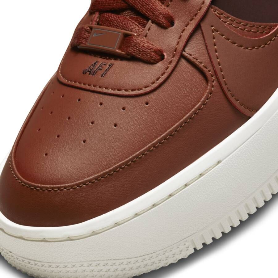 Nike Air Force 1 PLT.AF.ORM Damesschoenen Rood