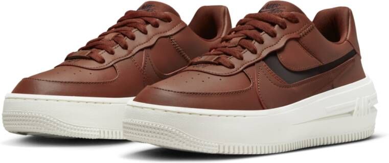 Nike Air Force 1 PLT.AF.ORM Damesschoenen Rood