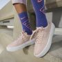 Nike Air Force 1 PLT.AF.ORM sneakers oudroze roze wit - Thumbnail 5