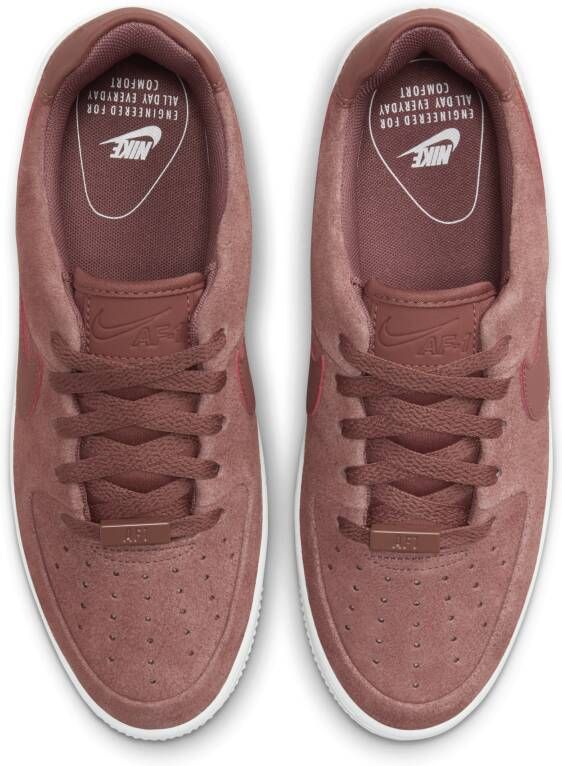 Nike Air Force Dames Schoenen Rood Maat: 36.5 Mesh Synthetisch Foot Locker - Foto 4