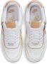Nike Air Force Dames Schoenen Wit Maat: 35.5 Mesh Synthetisch Foot Locker - Thumbnail 5