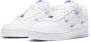 `Nike Air Force 1 LX White Metallic Swooshes Sneakers Unisex Wit - Thumbnail 4