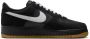 Nike Air Force Heren Schoenen Zwart Maat: 40.5 Leer Foot Locker - Thumbnail 4