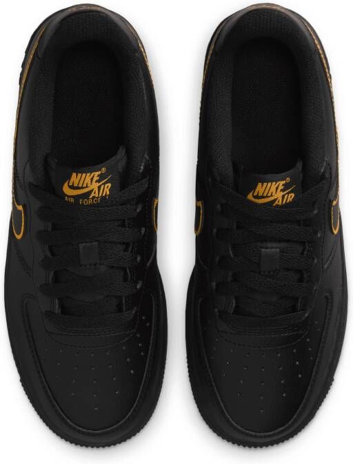 Nike Air Force 1 kinderschoenen Zwart - Foto 4