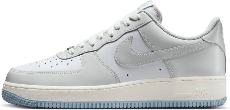 Nike Air Force Heren Schoenen Wit Maat: 40.5 Leer Foot Locker