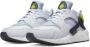 Nike Air Huarache sneakers wit donkerblauw geel - Thumbnail 8