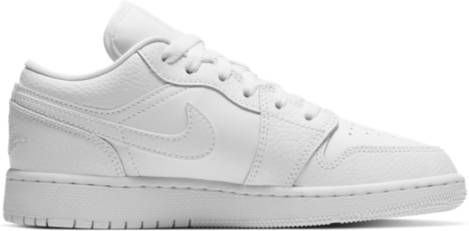 Jordan Air 1 Low Kinderschoenen Wit