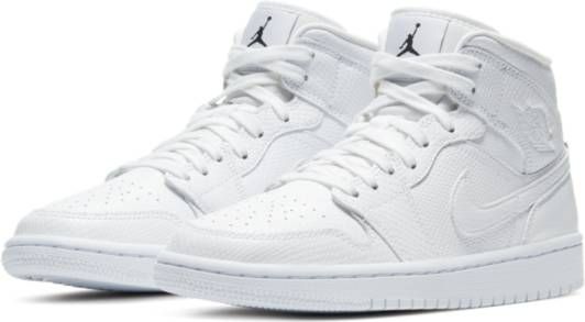Jordan Air 1 Mid Damesschoen Wit