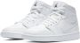Jordan WMNS Nike Air 1 Mid Snakeskin Triple White Wit BQ6472 110 EUR - Thumbnail 2